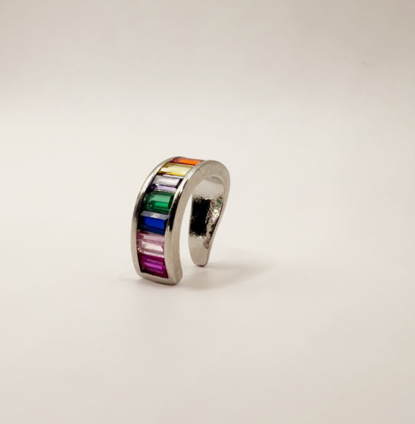 Delicate Rainbow - Silver - Image 4