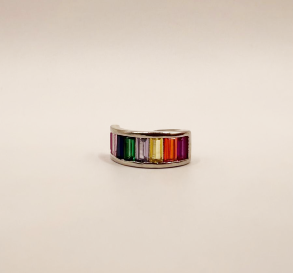 Delicate Rainbow - Silver - Image 3