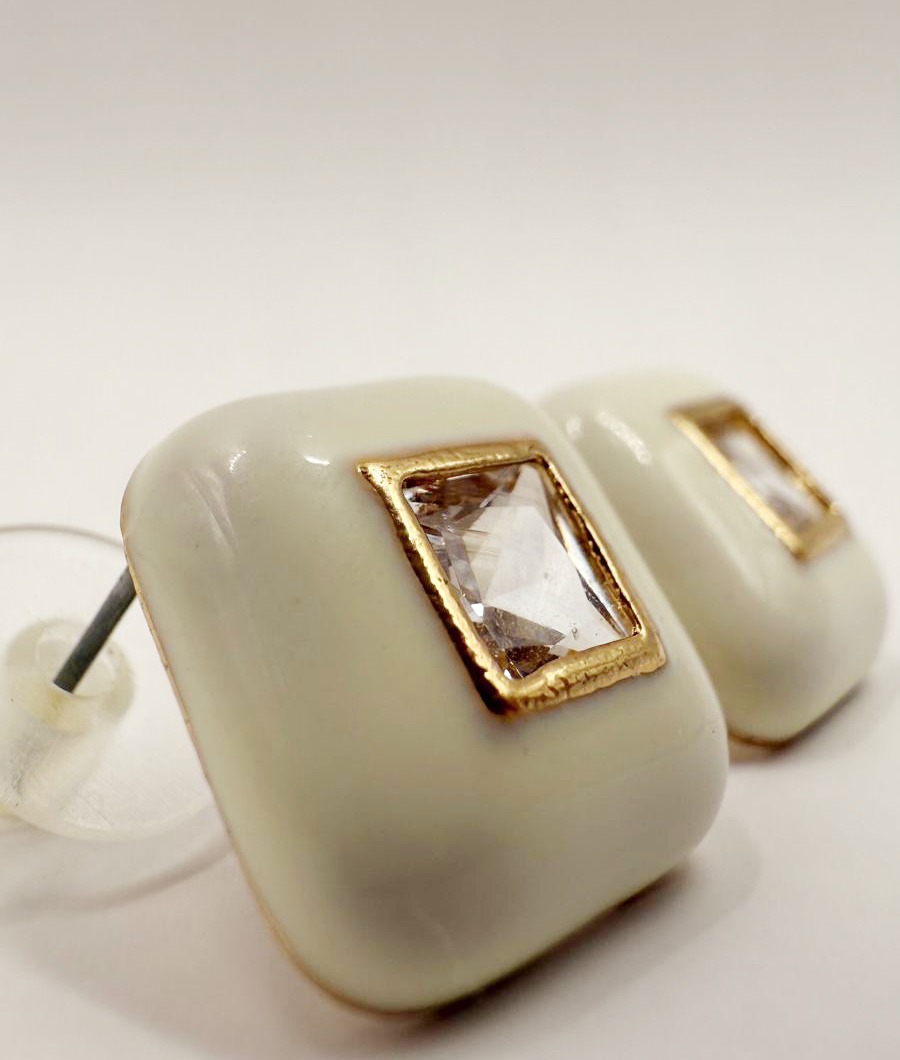 White Crystal Squares