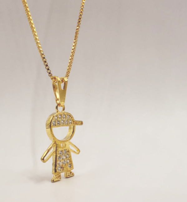 Gold Boy's Necklace