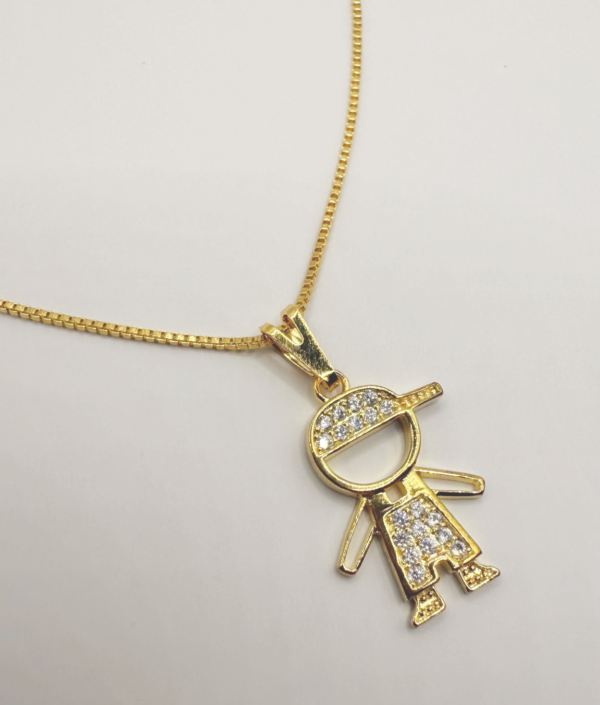 Gold Boy's Necklace - Image 2